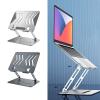 Adjustable Laptop Stand Foldable Portable Holder Mount Cooling Computer Notebook Foldable Laptop for Desk view 2