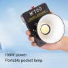 100W LED Studio Video Light for Outdoor Photography Lighting 4000LX Adjustable Brightness Triple Color Temperature Studio Light view 4