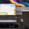 4Port Type C to USB3.2 Hubs 10Gbps Data USB Splitter Aluminum Alloy Expander for PC Laptop Keyboards Flashing Drive Type C to view 3