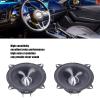 2 Pcs 4in Car Coaxial Speaker, Auto Loudspeaker Stereo Audio System, 2 Way Output with Clear Treble and Powerful Bass, Car Horn for Various Music, Sensitivity 91dB view 3