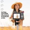 ASHATA Mirrorless Digital Camera, 4K Video 48MP Photo Manual Focus Macro Photography with Hot Shoe Expansion Fill Light, for Home Travel Vlogging Content Creation view 4