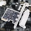 PCIe to USB 3.2 Gen1 Expansion Card Two Type C Port 5Gbps Data Transfer ASM1042 Chip for Desktop Computer Two USB C PCIe Expansion Card view 2