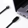 USB C RJ45 Ethernet Adapter Plug Play Converter Portable Design for Multiple Device Connection On The Go USB C Ethernet Converter view 2