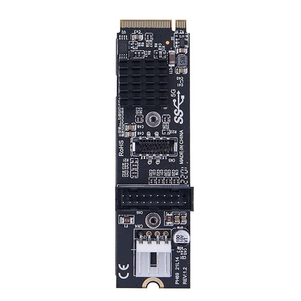 Aluminum PCIe to USB3.0 Adapters with Instants Setups for Frequent Data Transfers Travel Friendly PC Accessory