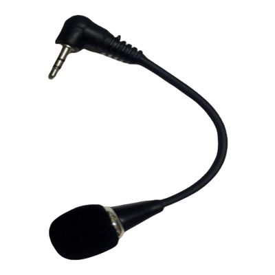 3.5mm Conference Microphone Double Sound Input Channel Bendable Metal Body for Webinar Gaming Voice Chatting Devices Conference Microphone