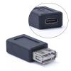 35mm Type C Female to USB 2.0 Female Adapter 5V/3A Charging Capability & 480Mbps Data Transfer for Keyboards to C Converter Head view 3