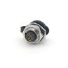 8-pin M16 size power signal connector male and female socket outdoor IP67 view 4