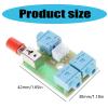 2Input 1Output Music Switches Module Switching Board with A/B Selection Button for 3.5mm Signals Routing Double Input Selectors view 3