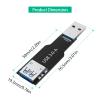 Advanced USB3.0 A Extension Card A Type Male to Female Adapter Reliabled Computer Connection and Adaptation Desktop USB Expansion view 3