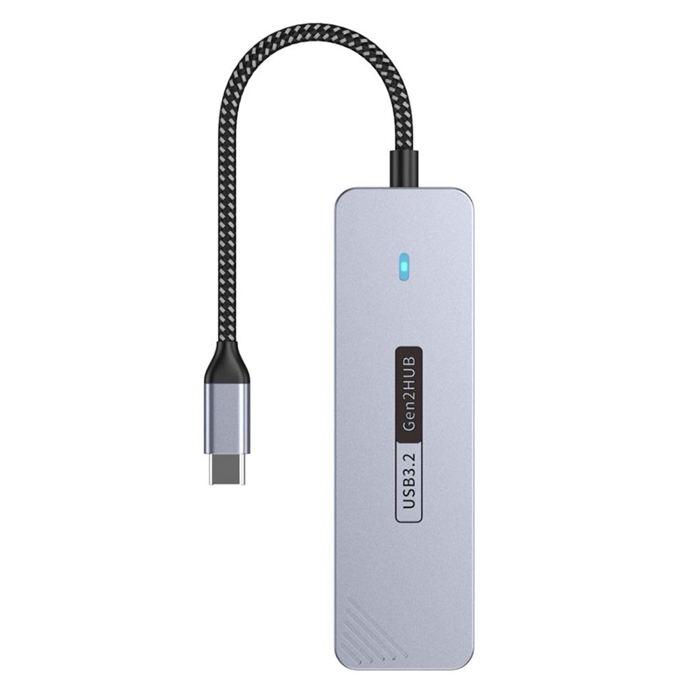 4 Port USB C Hubs 10Gbps Fast Speed Data Transfer Aluminum Alloy Splitter for Laptop PC Tablets External Drive USB C Hubs for Tablets and Phone