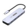 4 Port USB C Hubs 10Gbps Fast Speed Data Transfer Aluminum Alloy Splitter for Laptop PC Tablets External Drive USB C Hubs for Tablets and Phone view 4