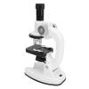 Dpofirs Microscope Kit, Eye Protection Easy to Operate Microscope Kit for Kids 200X -1200X for School for Students (White) view 4