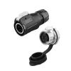 5 pin M16 size power connector male and female socket waterproof IP67 view 1