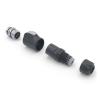 5 pin M16 size power connector male and female socket waterproof IP67 view 3