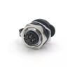 5 pin M16 size power connector male and female socket waterproof IP67 view 4