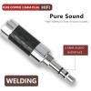 3.5mm Earphone Plugs Rhodium Plated Plugs for Music Lovers and HiFi Sound Headsets Headphone Adapter view 4