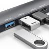 Fast Speed USB to USB3.0 USB2.0 Hubs 5 Port for Efficient Data Transfer and Charging On Various Gadgets USB Extender view 2