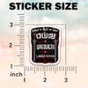 (3Pcs) What is Best in Life Crush Your Enemies Sticker Funny Quotes Vinyl Sticker, Waterproof Die-Cut Decal for Water Bottle, Laptop, Hard Hat, Helmet, Car, Phone 3 inches view 3