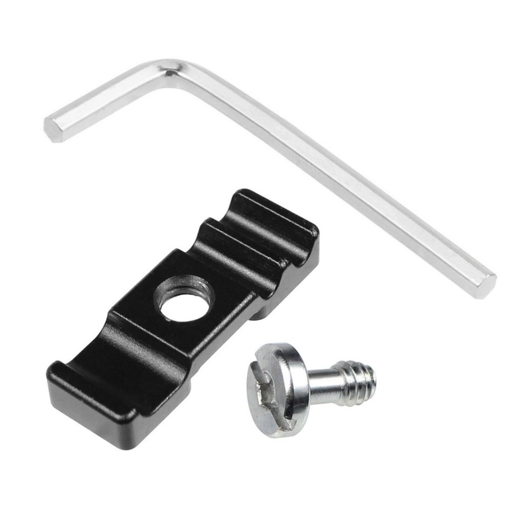 Aluminum Alloy Cable Clamp for Camera Cage and DSLR Camera 1/4in Screw Interfaces Light Bracket L Board Holder Wire Clip