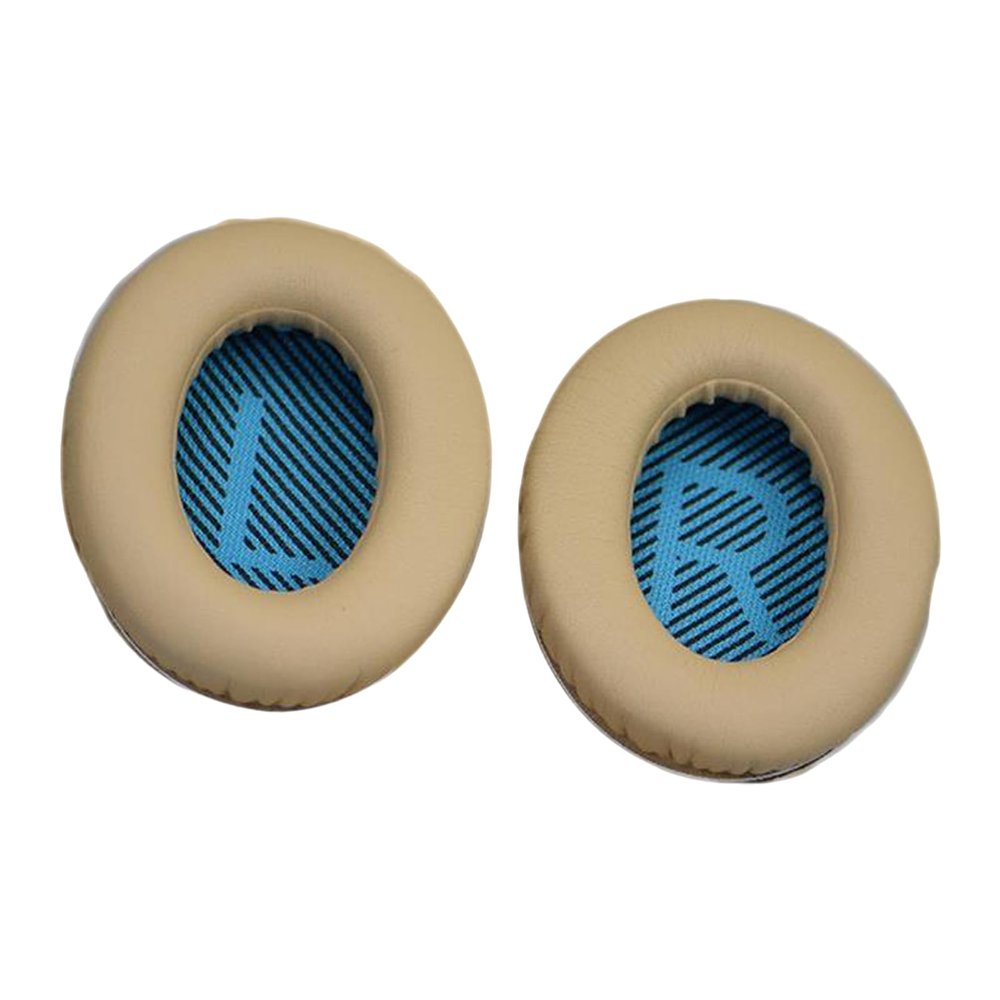 1 Pair Earpads Headphones Ear Pad Earphone Covers Improved Comfort for QC35 QC25 QC15 Replacement Spare Part Protein Leather Ear Cushion