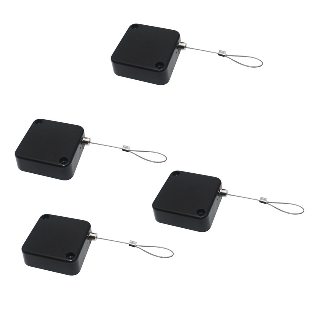 1/2/4Pcs Remote Control Tethers with Adjustable Leashes for TVs and DVDs Never Lose Remote Again Adjustable Leash for Remotes