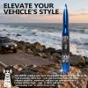 7.8in Free Combination DIY Car Truck Antenna,Universal Mast Compatible Chevy Silverado 1500 2500 3500 HD Avalanche Ford F150 F250 F350 Denali Heavy Duty Pickup Trucks AccessoriesBlue view 4