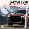 7.8in Free Combination DIY Car Truck Antenna,Universal Mast Compatible Chevy Silverado 1500 2500 3500 HD Avalanche Ford F150 F250 F350 Denali Heavy Duty Pickup Trucks AccessoriesSilver view 3