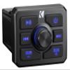 KICKER 51KBTR Marine Bluetooth Powersport USB/AUX Sub RCA Outputs Receiver, 2X 6.5 195W Max Power 4 Ohm Coaxial Speakers W/2x Charcoal Grille, 10" 800W Max DVC Subwoofer, 4-Channel Amplifier W/Kit view 2