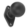 Fabater 1.5" Ball Mount with Aluminum Alloy Diamond Plate, Universal Electronic Device Mounting Ball Base with AMPS Holes Compatible with RAM Mount 1" B Size Ball Double Socket Arms view 4