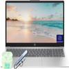 HP 15.6" FHD Business & Student Laptop Computer, 8-Cores Intel Core i3, Windows 11 Home with Copilot AI, PLUSERA Earphones & 8-in-1 Hub Included, Silver (Light Gray, 16GB RAM | 256GB SSD) view 1