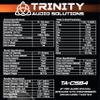 2 Trinity Audio TA-CS84 8" High Output Pro Audio Coaxial Speakers with Compression Driven Horn Tweeters view 4