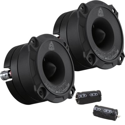 2 Trinity Audio TA-PRO20MT 3" 100W RMS Neodymium Bullet Horn Super Tweeters