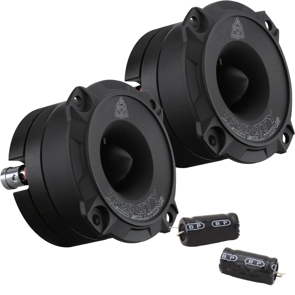 2 Trinity Audio TA-PRO20MT 3" 100W RMS Neodymium Bullet Horn Super Tweeters
