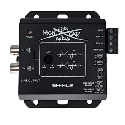 Sky High Car Audio 2 Channel Hi to Low Converter