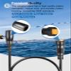 Replacement for 010-12718-00 Adapter Cable, 4-Pin Transducer to 12-Pin Sounder Adapter Cable Compatible with echoMAP Chirp, ECHOMAP Plus, UHD, UHD2, Ultra, Ultra2, GPSMAP,LiveScope Series view 4