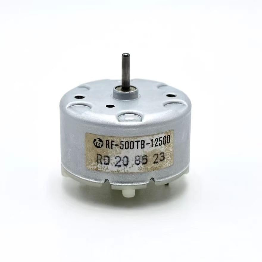 1pcs RF-500TB Brushless DC Motor 4-12V - High-Speed Mute Motor for Water Meters, CD Drives, Gas Fresheners(Motor)