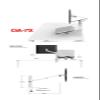 UUJHIKXD OA-7X Desktop 27 Inch LCD Monitor Stand + 10-15.6 Inch Laptop Stand Full Motion view 2