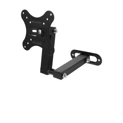 HFFFXRCY TV Monitor Wall Mount Bracket Adjustable TV Screen Bracket Retractable TV Screen Bracket for 14-24 Inch TV Floating TV Bracket