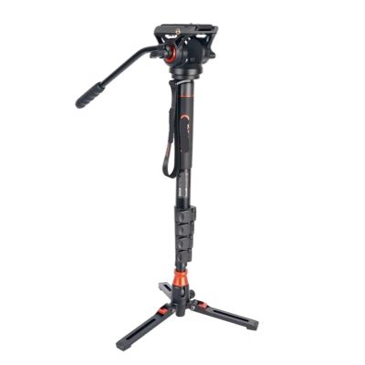 ZSLSDRHD DK327Q5S Professional Camera Monopod Hydraulic Oil Head with Tripod Bracket
