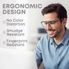 Prospek SHADOW Blue Light Blocking Glasses - Clear Lens for Office & Meetings - Daytime Computer Gaming Eyewear 9am-6pm - Reduce Eye Strain Headaches - Professional Style for Men Women view 2