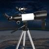 Refracting Telescope for Kids Beginners, Portable with Adjustable Tripod, Carry Bag for Easy Storage Travel view 3