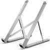 Adjustable Laptop Stand, Recliner Adjustable Computer Stand Aluminum Desktop Laptop Holder with Non-Slip Silicone Collapsible Ergonomic, Compatible with 11'' -17''(#1) view 1