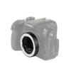 4/3-M4/3 Lens Adapter, Electronic Lens Auto Focus Adapter Compatible with OLY-mpus/Pa-nasonic 4/3 Len to M4/3 Micro Camera (Black) view 1