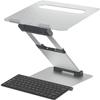 Adjustable Laptop Stand, Portable Foldable Laptop Riser Aluminum Alloy Laptop Stand with ABS Plastic Non-Slip Silicone Compatible with 11'' -17'' Notebook MacBook Tablets(#1) view 1