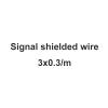 ACFFVBW Coiled Extension Cord, CNC Router Engraving Machine Shielded Cables for Stepper Spindle Motor and Signal Line 1m(Signal Line 3x0.3) view 2
