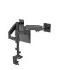 UUJHIKXD H180 22"-32" Dual Monitor Desk Stand Arm Gas Spring Full Motion LCD TV Mount 2-12kg Double Arm Clamp Bracket(H160) view 2