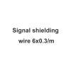 ACFFVBW Coiled Extension Cord, CNC Router Engraving Machine Shielded Cables for Stepper Spindle Motor and Signal Line 1m(Signal Line 6x0.3) view 2