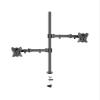 UUJHIKXD 400mm DL-T902-240 Desktop Stand Full Motion 360 Degree Steel Monitor Stand 10"-27" Clip Base Monitor Mount Arm Load 12kg(With grommet base-01) view 1