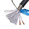 ACFFVBW Coiled Extension Cord, Double Layer Shielded Cable Pack of Multiple Cores 18-26 AWG 2-24 Core Pure Copper PVC Sheath(16cores,18AWG 0.75mm 5meter) view 1