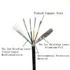 ACFFVBW Coiled Extension Cord, UL2464 Shielded Wire 26AWG Audio Signal Control Cable 2-8 Cores Copper 2-10m(8cores,10meter) view 3